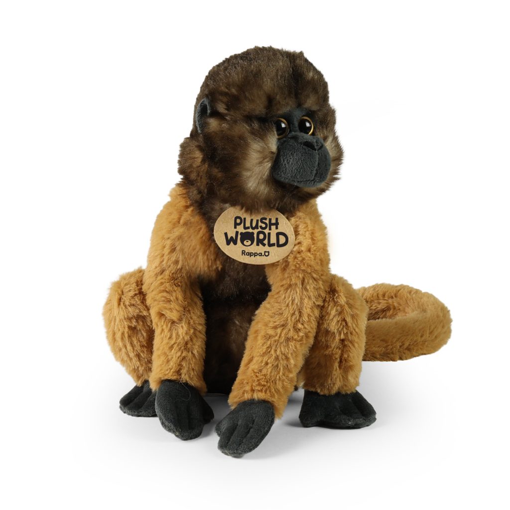 Плюшена играчка Вълнеста маймуна, 22 см., серия PLUSH WORLD