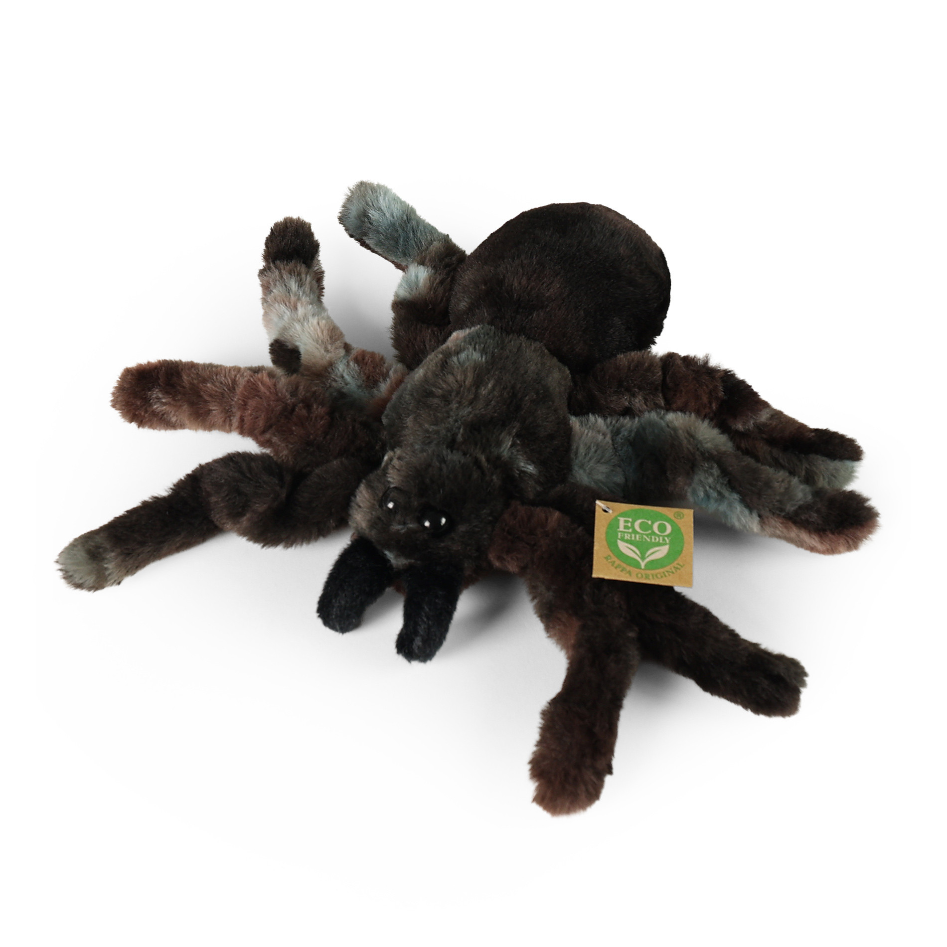 Плюшена играчка Черен паяк, 20 см., серия PLUSH WORLD
